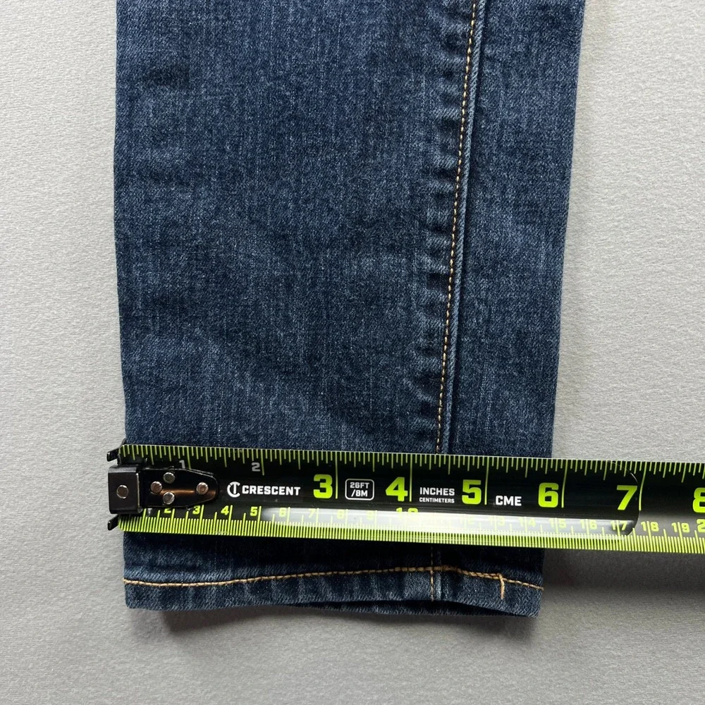 Old Navy The Flirt Jeans Womens 8 Blue Denim Cotton Stretch Low Rise Skinny Leg